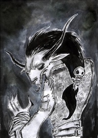 Minotaur Shaman by Jared von Hindman